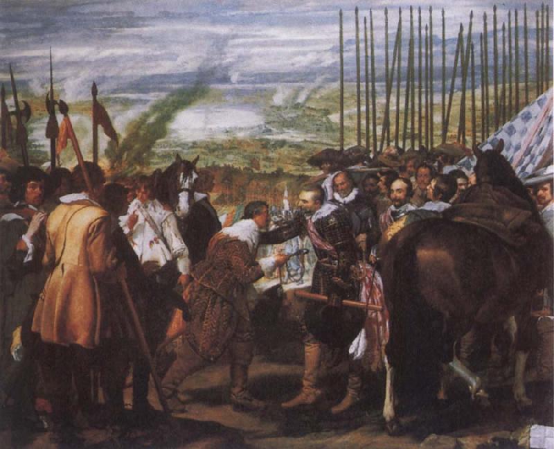 Diego Velazquez The Surrender of Breda oil painting image